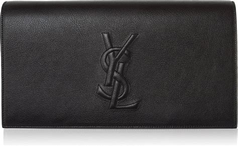 ysl black clutch saks|yves saint laurent clutch sale.